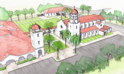 Courtyard & Bell Towers